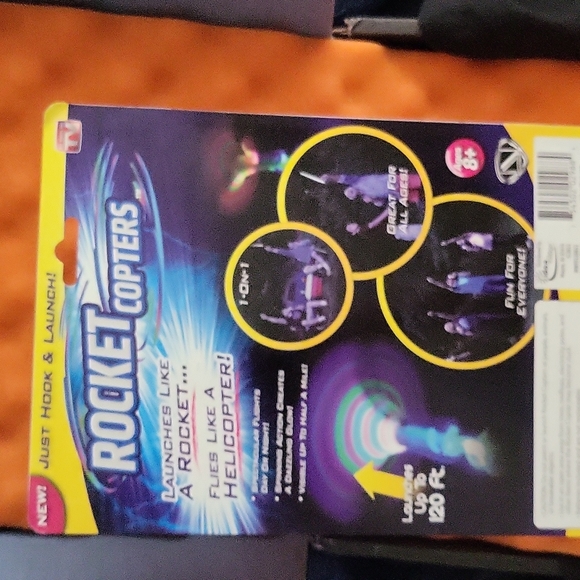 BRAND NEW Rocket Copters (6, 3 launches) Sound Effects LED - Picture 6 of 7